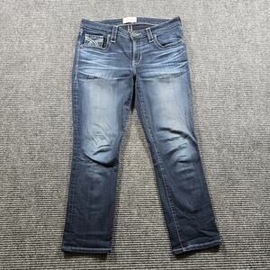 Big Star Jeans Women's 30x26 Blue Straight Stretch Vintage Collection